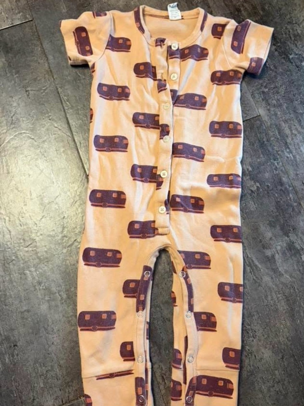 Kate Quinn Camper Short Sleeve Jumpsuit